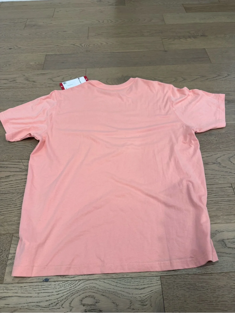 Champion Men’s T-Shirt XL Cantaloupe Orange Logo Short Sleeve NWT - Picture 8 of 8